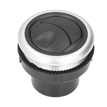 Imagem de Defletor de ar condicionado para painel, defletor AC, painel de controle de ar condicionado, defletor de saída de ar condicionado, acabamento redondo universal giratório para carros, trailers, ônibus