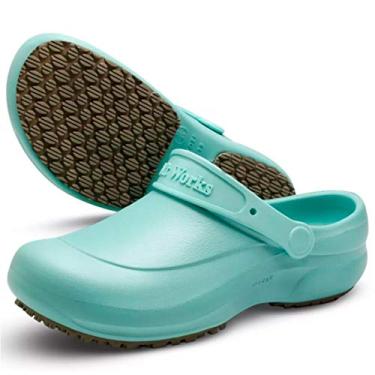 Imagem de Calçado profissional antiderrapante Softworks BB60 Verde Medicina C.A. 27.921 (33/34)