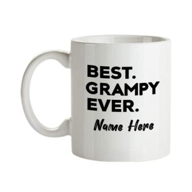 Imagem de Caneca personalizada Grampy - Presentes de grampo - Copo de café personalizado Grampy - Caneca customaizada com seu nome de grampo - Caneca de café de 445 ml
