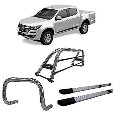 Imagem de Kit Quebra Mato+Sant Ant D +Estr Quadr-S10 12/2020 C/D prata