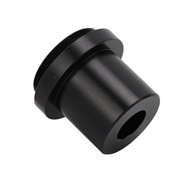 Imagem de Adaptador de anel de microscópio, adaptador de anel de ocular de montagem de câmera de microscópio T, porta de 23,2 mm Microscópio para câmera, para porta de ocular de 23,2 mm 0,9 pol para câmera C CS