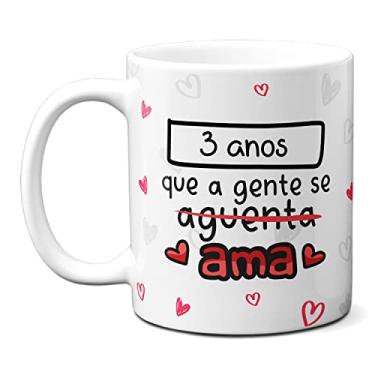 Imagem de Caneca Flork Namorados Te Amo A Gente Se Aguenta Se Ama (Branca)