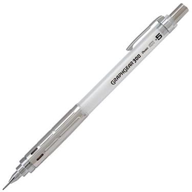 Imagem de Pentel Lapiseira GraphGear 300, caixa com 12 lápis, branca, 0,5 mm