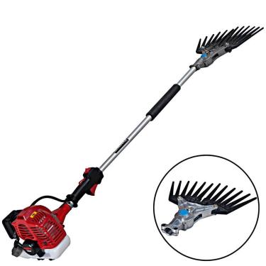 Imagem de Derriçadeira Kawashima 110cm Com Motor M2600 25,4cc Á Gasolina e Derriçador de Garra Simples Nakashi