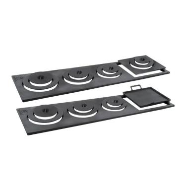 Imagem de Chapa Redução Fogão A Lenha Libaneza 4 Furos Com Bifeteira