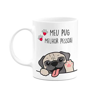 Imagem de Caneca - Meu Pug, melhor pessoa