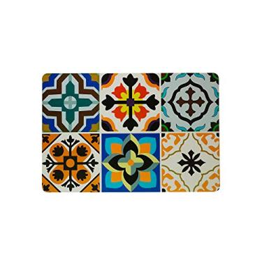 Imagem de LUGAR AMERICANO DE PLÁSTICO MOSAICO 43,5x28,5cm