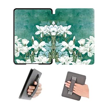 Imagem de Capa com alça de mão para Kindle Basic 10º lançado em 2019, modelo J9G29R, capa impermeável com hibernação automática