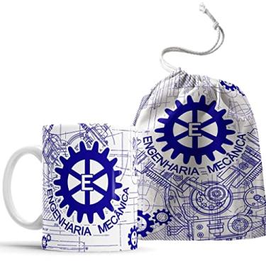 Imagem de Caneca Engenheiro Engenharia Mecânica com Saquinho