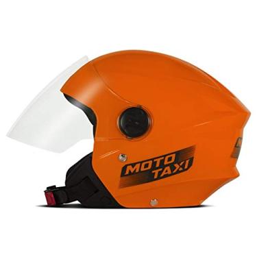 Imagem de CAPACETE ABERTO PRO TORK NEW LIBERTY 3 MOTO TÁXI LARANJA TAM. 58