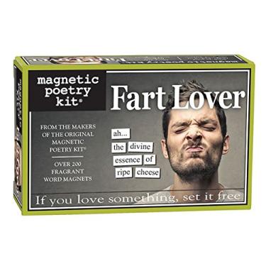 Imagem de Kit de Poesia Magnética Fart Lover – Palavras para Geladeira – Escreva Poemas e Letras na Geladeira – Feito nos EUA