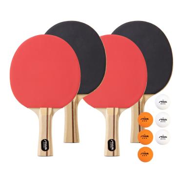 Raquete de Ping Pong Kit para 2 Jogadores e 1 Bola