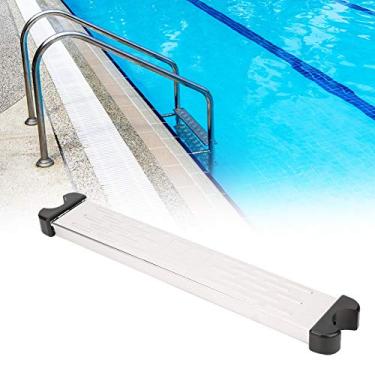 Imagem de Pedal de escada, pedal de piscina antiderrapante para os pés, fácil de instalar, resistente e durável para atividades ao ar livre piscina piscina escola piscina