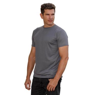 Imagem de Camiseta Dryfit Básica Masculina Malha Fria Ultra Leve Premium - Emaús