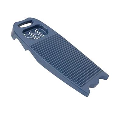 Imagem de Tábua de Lavar Tábua de Lavar com Suporte de para Ferramentas de Lavanderia, azul escuro