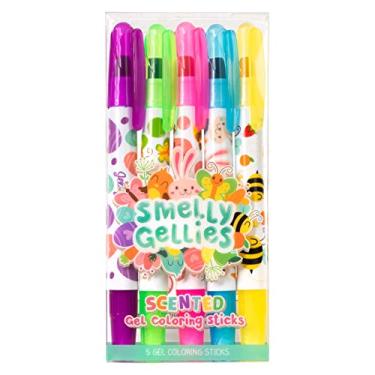 Imagem de Giz de cera de gel perfumado Scentco Spring Sketch & Sniff, pacote com 5
