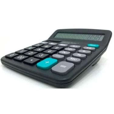 Imagem de Calculadora Grande De Mesa Teclas Visor Grande 12 Dígitos - Alfacell