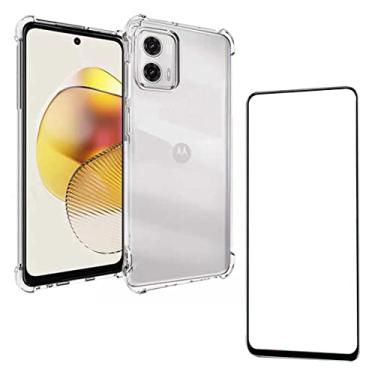 Imagem de Capinha Capa Anti Impacto para Motorola Moto G73 + Película 3D Vidro Temperado