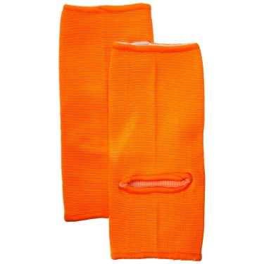 Imagem de Protetor de Tornozelo Tornozeleira Elastica - Laranja Fluor - G - Par