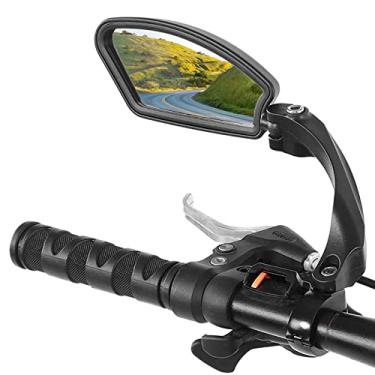 Imagem de Retrovisor de bicicleta,revis?o do guid?o de bicicleta Retrovisor de 360 ??graus Acess¨®rios de ciclismo para bicicletas de estrada de montanha(Left), Retrovisor da bicicleta Espelho retrovisor d