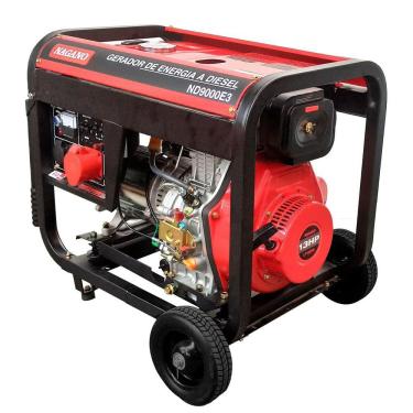 Imagem de Gerador de Energia a Diesel 9kva Trifásico 110v/220v Partida Elétrica