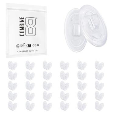 Imagem de Combine8 Almofadas de nariz para óculos, 30 pares de almofadas de nariz para Maui Jim Baby Beach/Kahuna/Kawika/Mahina; para óculos de sol Oakley Whisker/Crosshair 2.0/Half Wire 2.0/Squre WireTap