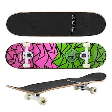 Imagem de Flybar Skate completo para iniciantes – Skate infantil de 71 polegadas, deck de skate côncavo côncavo de madeira de bordo de 7 camadas, leve, antiderrapante, para meninos e meninas, a partir de 6 anos
