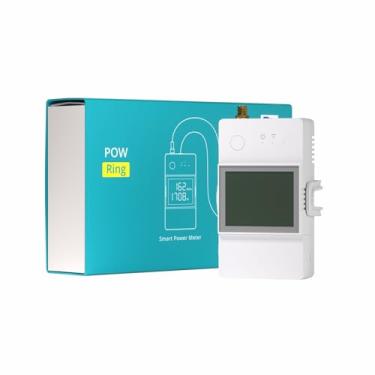 Imagem de Smilewolf POWCT Ring Smart Power Meter ESP32 Chip Transformador de Corrente 100A Monitor de Energia Controle de Contato Funciona com Alexa IFTTT