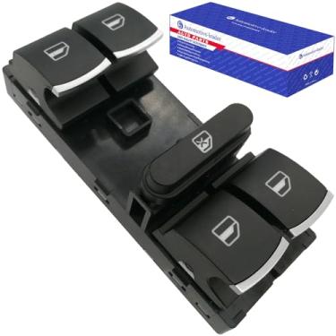 Imagem de Automotive-leader 5ND959857 Interruptor de controle de janela elétrico dianteiro esquerdo (lado do motorista) para Volkswagen VW Golf Jetta Passat Tiguan Touran Polo CC Amarok Rabbit GTI Touareg/ZBN R32 Caddy