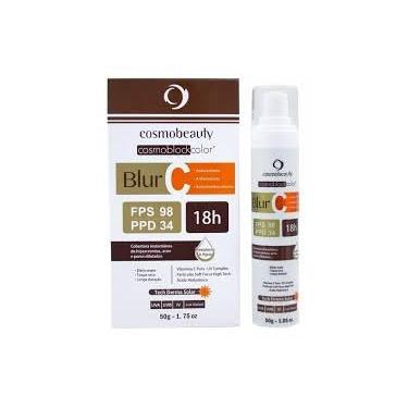 Imagem de Blur C Fps98 Protetor Solar Com Vitamina C Cosmobeauty (Bronze)