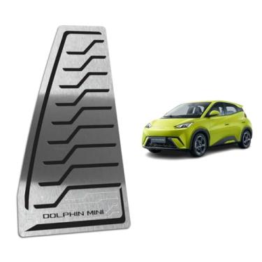 Imagem de Descanso de Pé automotivo em aço Inox Escovado Dolphin Mini (Preto)