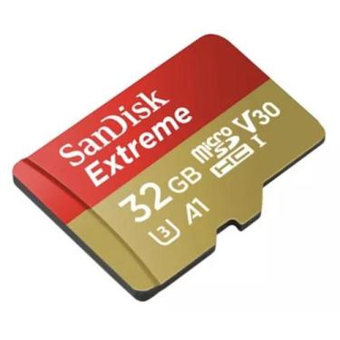 Imagem de Cartão De Memória 32Gb Micro Sd Extreme 100Mbs Sandisk **A1** (Drones,