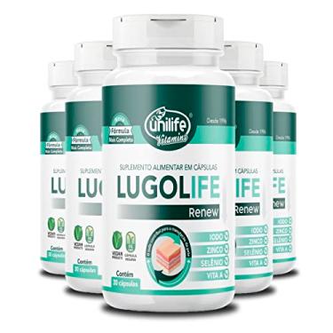 Imagem de Kit 5 Lugolife Renew Unilife 30 cápsulas