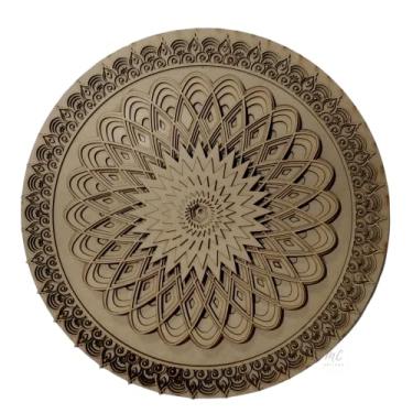 Imagem de KIt 25 und - Base para Cachepô Circular cm - MDF Natural 3 mm