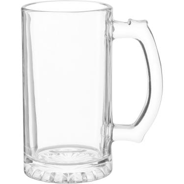 Imagem de CANECA CERVEJA HOME&CO VIDRO 500ml 15x8x8cm TRANSPARENTE