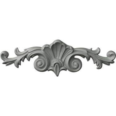 Imagem de Ekena Millwork Onlay central Orleans ONL11X03X01OL 29 cm L x 9,5 cm A x 3,8 cm P