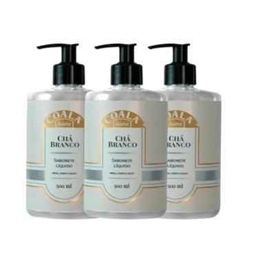 Imagem de Kit de 3 Sabonetes Líquidos Chá Branco Coala Home, 500 ml
