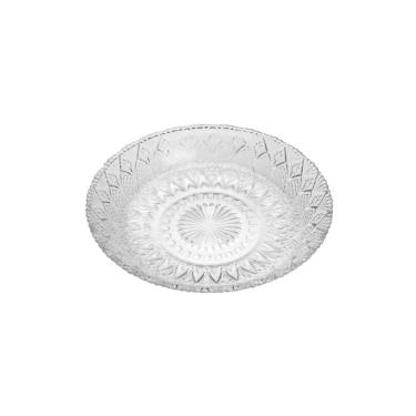 Imagem de Prato Para Bolo De Vidro King 30x6cm Transparente Lyor