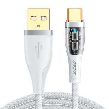 Imagem de Cabo Usb C 2.0 Carregamento Ultra Rápido 1,2m Branco Joyroom