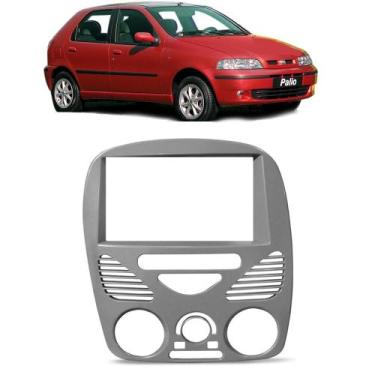 Imagem de Moldura Painel 7 Polegadas Fiat Palio 01 05 08 10 13 DVD MP5       - E