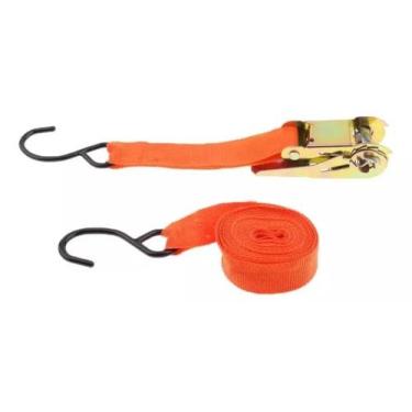 Imagem de CINTA CATRACA CARGA AMARRAÇÃO CARRO CAMINHÃO 2.5mm 4,5mts - TROYA