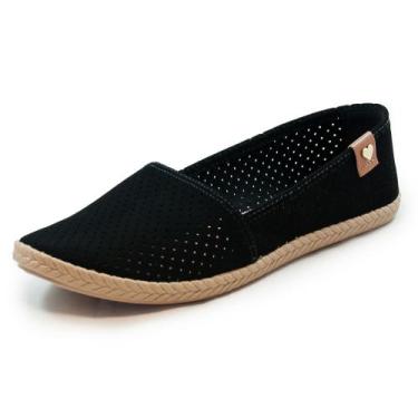 Imagem de Sapatilha Feminina Moleca Alpargata REF: 5287210 NOBUCK, 35