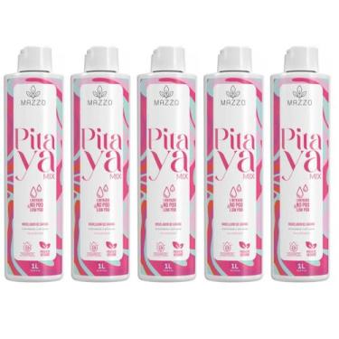 Imagem de Kit Salão 5 Ativadores de Cachos Pitaya Anti-Queda e Força - Mazzo