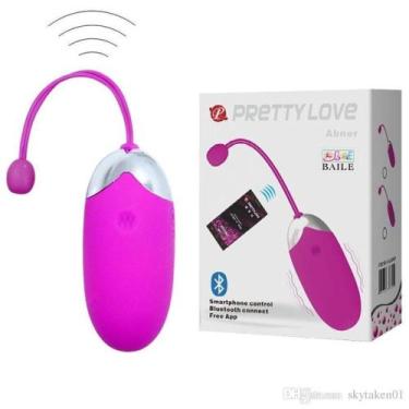 Imagem de Pretty love abner bullet wireless via bluetooth e 12 modos de vibração