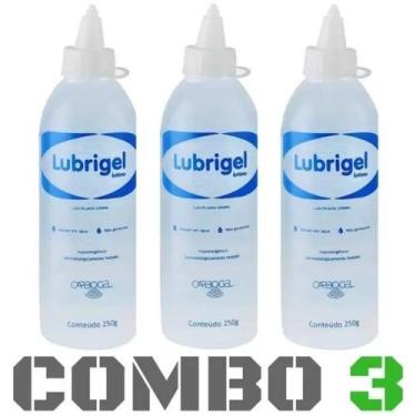 Imagem de Kit 3 Lubrigel Lubrificante Íntimo 250G - Carbogel