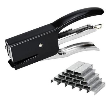 Imagem de Grampeador de Papel Profissional Reforçado De Metal 25 Folhas - Clink