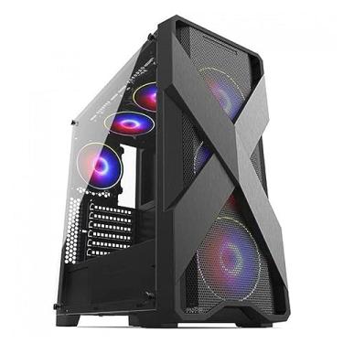 Imagem de GABINETE GAMER LATERAL VIDRO ATX BPC-XE03 BLACK