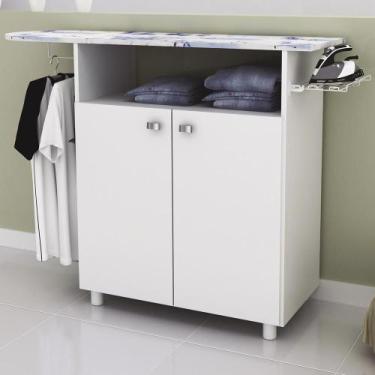 Imagem de Tábua de Passar Roupa Tp300 Branco 2 Portas - Tecno Mobili, Branco, 22