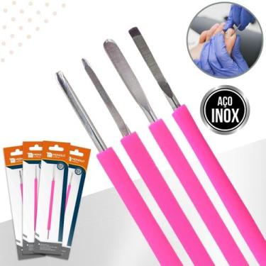 Imagem de Kit Bisturi Podólogo 206 208 214 254 Silicone Desencravar Unha Manicur