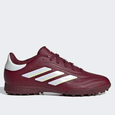 Imagem de Chuteira Society Infantil Adidas Copa Pure 23, Vermelho, Branco, 36